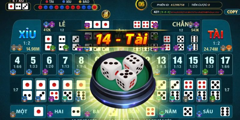 Luật chơi cơ bản của tài xỉu online Man